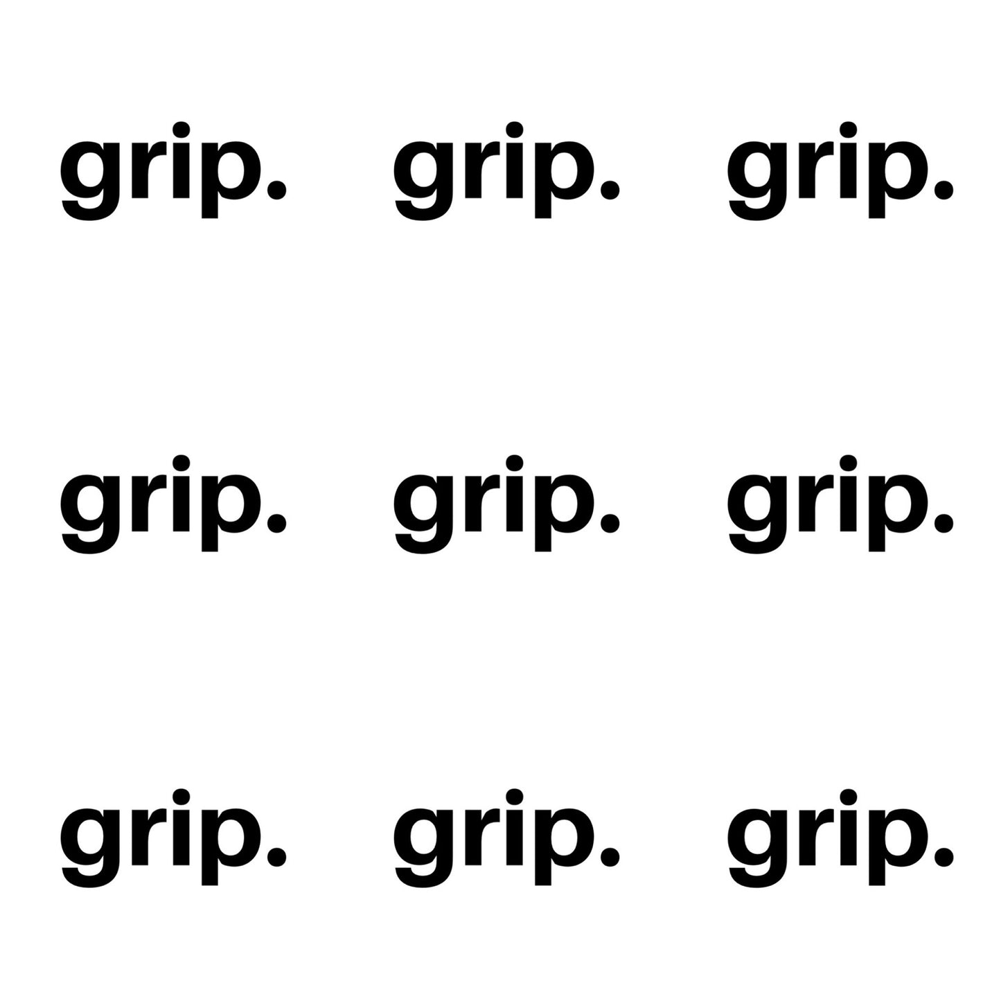 grip. Sticker Pack